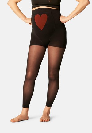 MAMA 25 DEN COMPRESSION SHAPING LEGGINGS - MADE IN GERMANY - Leggings - black