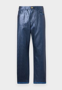 TROUSERS - Džíny Straight Fit - oltremare