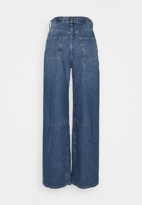 BDG Urban Outfitters LOGAN BARELL LEG CARPENTER  - Calças de ganga de corte relaxado - dark vintage