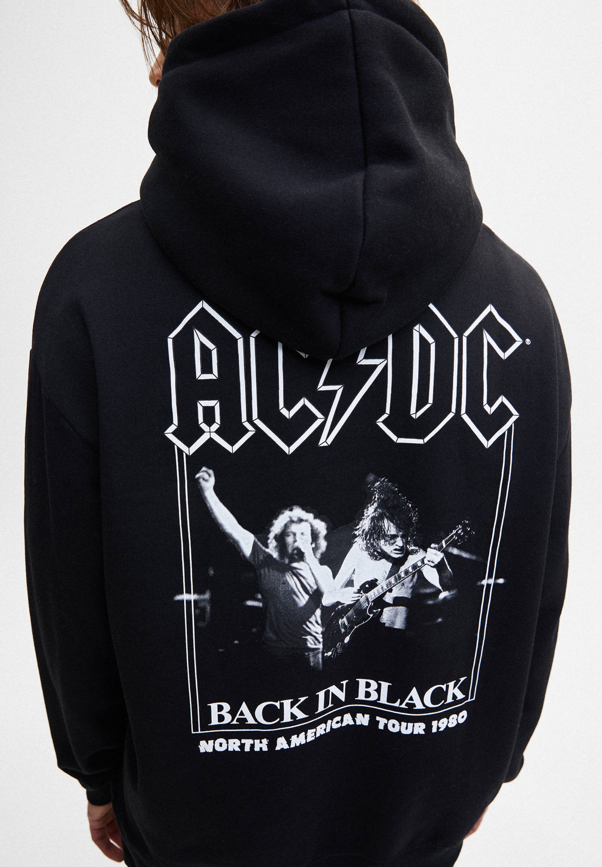 PULL\u0026BEAR AC DC HELLS BELLS - Hoodie 