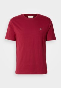 PRINTED ARCHIVE SHIELD - T-shirt basic - plumped red