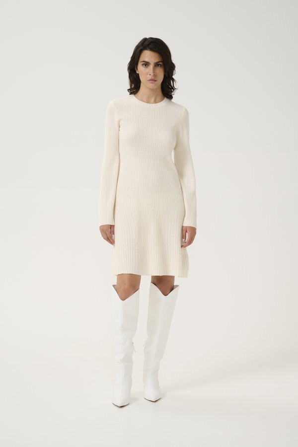 ANTALI DRESS - Jumper dress - egret2
