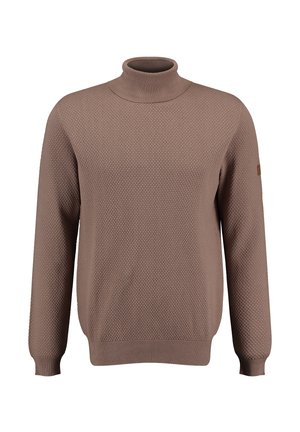 AWARD TURTLE - Striktrøje - dark sand