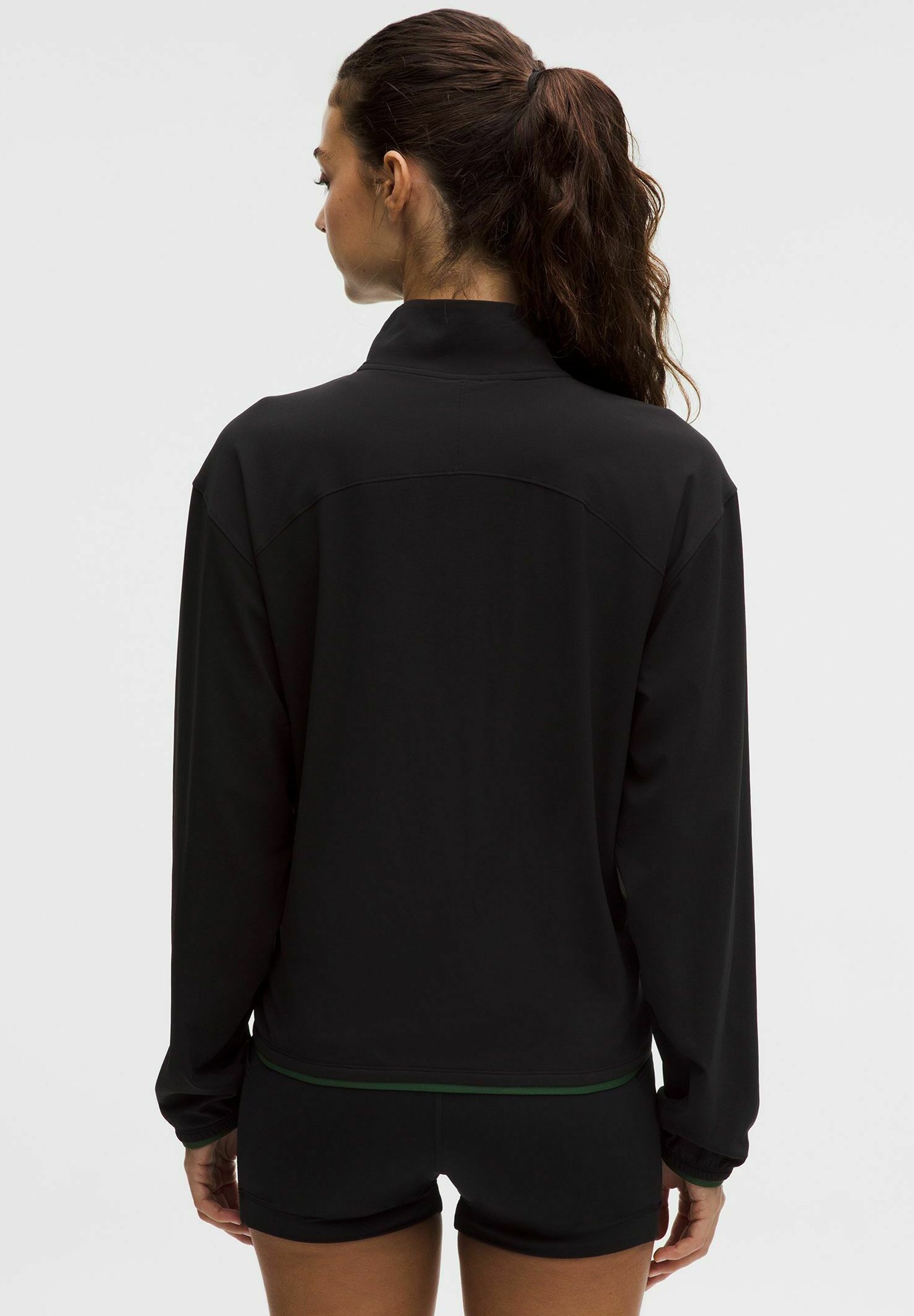lululemon LIGHTWEIGHT HALF-ZIP - Sweatshirt - black ivy grove