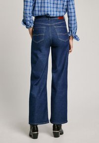Pepe Jeans UHW LEXA - Kavbojke na trapez - dark stretch