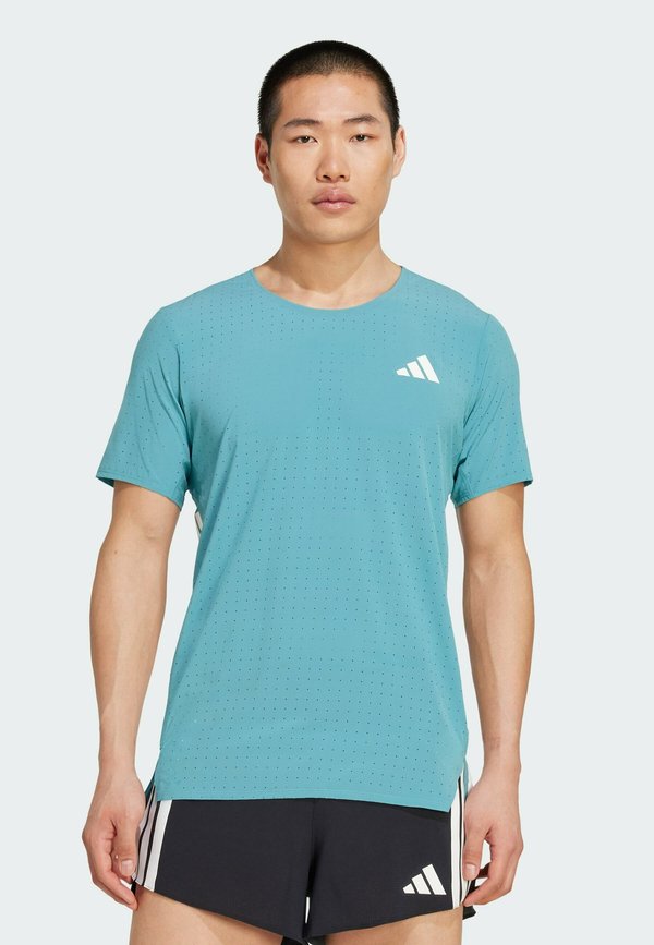 ADIZERO TEE - Sports T-shirt - powder teal