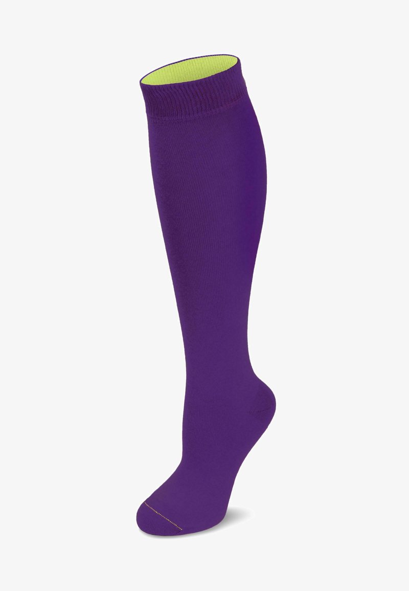 Normani KNEE HIGH SOCKS BI-COLOR - Kniestrümpfe - lila/limette