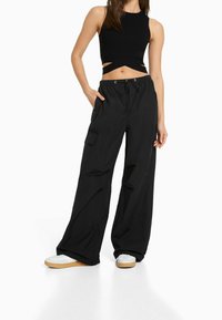 Bershka Linne - black