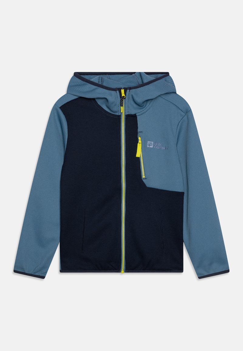 Jack Wolfskin - ACTAMIC GRID MIDLAYER UNISEX - Fleecejakke - elemental blue, Forstørre