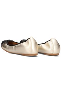 Unisa AUTO - Vouwbare ballerina´s - goud