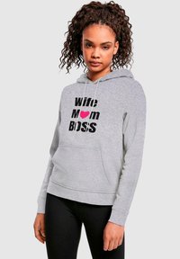 ABSOLUTE CULT MOTHER S DAY - WIFE MUM BOSS - Hoodie - heather grey