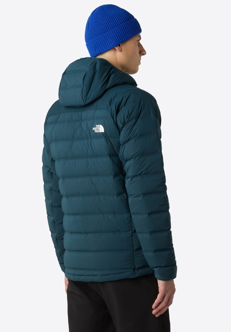 The North Face M ABSEIL STRETCH DOWN HOODIE - Bunda z prachového peří - deep cypress