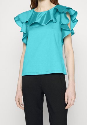 T-shirt imprimé - turquoise