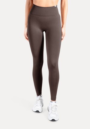 Smilodox, LEGGINGS SEAMLESS SCRUNCH PUSH HIGH WAIST SPORT YOGA AND PILATES TRIXY - Leggings - braun