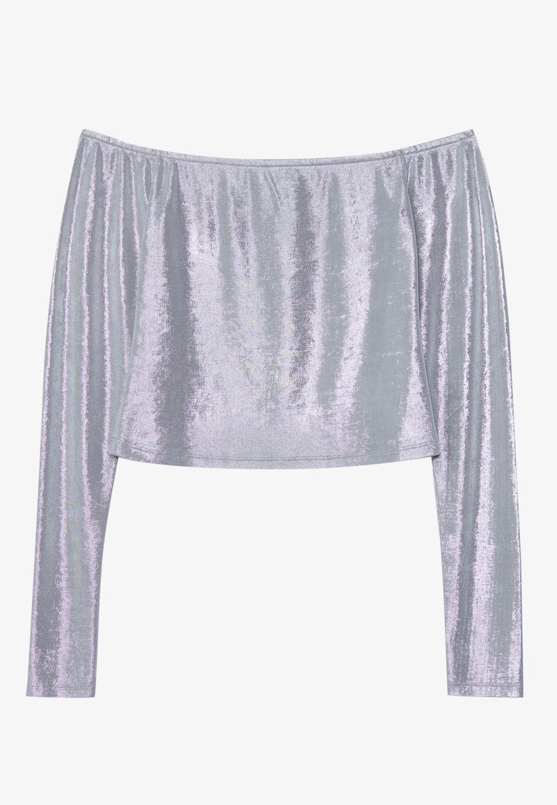 Even&Odd Longsleeve zilverkleurig