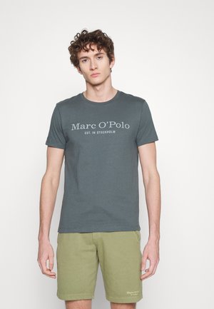 SHORT SLEEVE ROUND NECK CLASSIC - Print T-shirt - mangrove