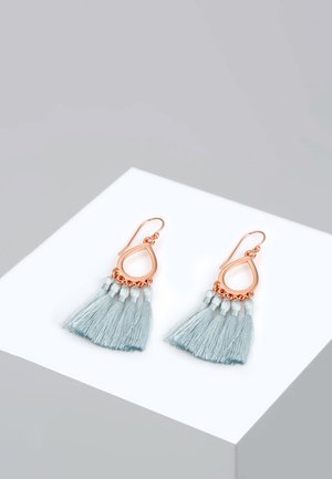 FESTIVAL BOHO LOOK - Earrings - grey