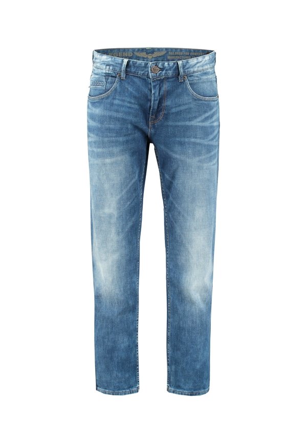 NIGHTFLIGHT - Straight leg jeans - bleached denim