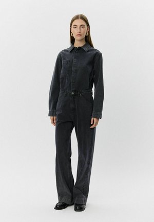 Jumpsuit - washed black
