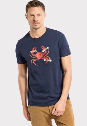 SÉRIGRAPHIÉ - LÉGER - T-shirt imprimé - duràcuire marine deep