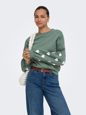 ONLY, ONLMACY O NECK BOX - Collegepaita - laurel wreath