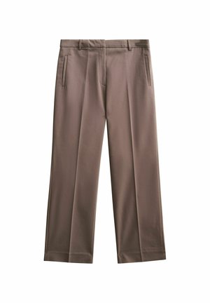 STOCKH LM, DESI STRAIGHT CROPPED TRS - Bukser - dk taupe