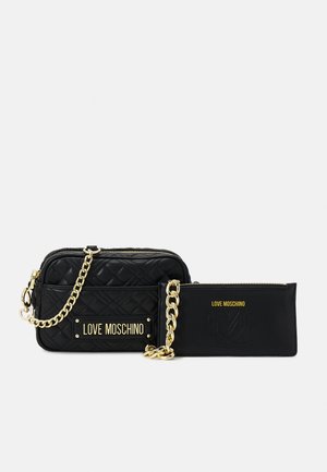 QUILTED - Bandolera - nero