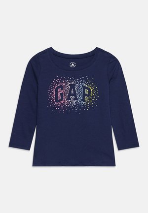 GAP, LOGO TEE - Long-sleeved top - new navy