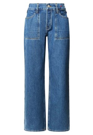 Pepe Jeans REVERSE LW - Straight leg -farkut - oz blue rigid denim