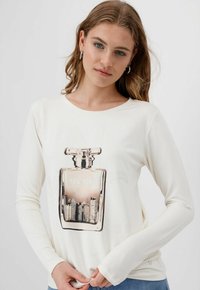 Monari Langarmshirt - marshmallow