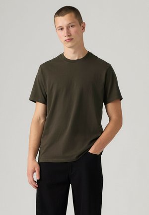 Levi's®, NG ESSENTIAL TEE MINERAL BLACK - T-shirts basic - mineral black - browns