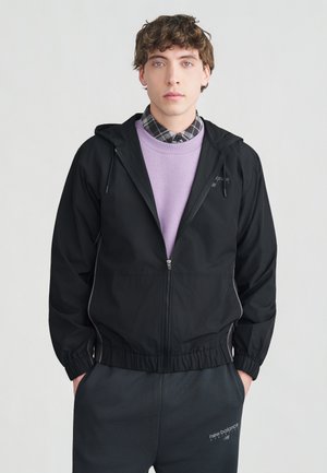 LINEAR GRAPHIC JACKET - Giacca leggera - black