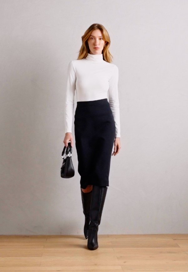 SKIRT MIDI LENGHT - Pencil skirt4