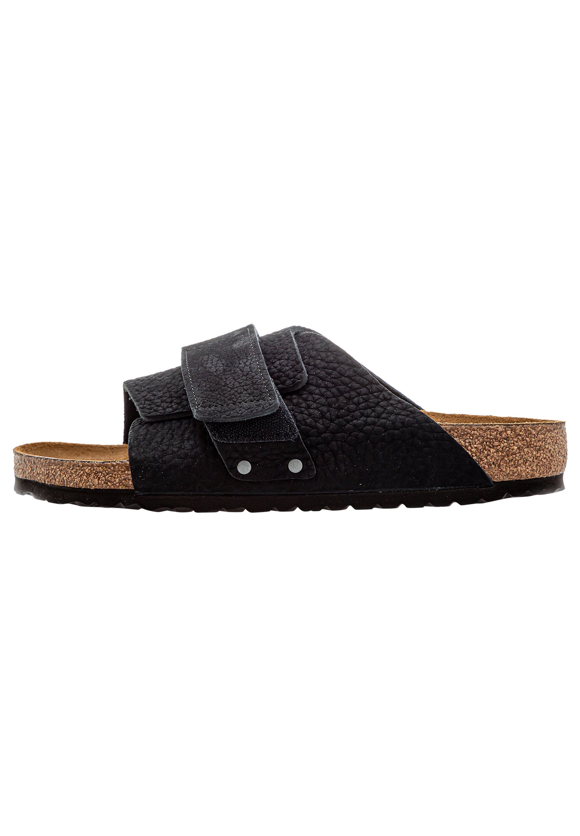 Birkenstock KYOTO NU - Pantolette flach - desert buck black 