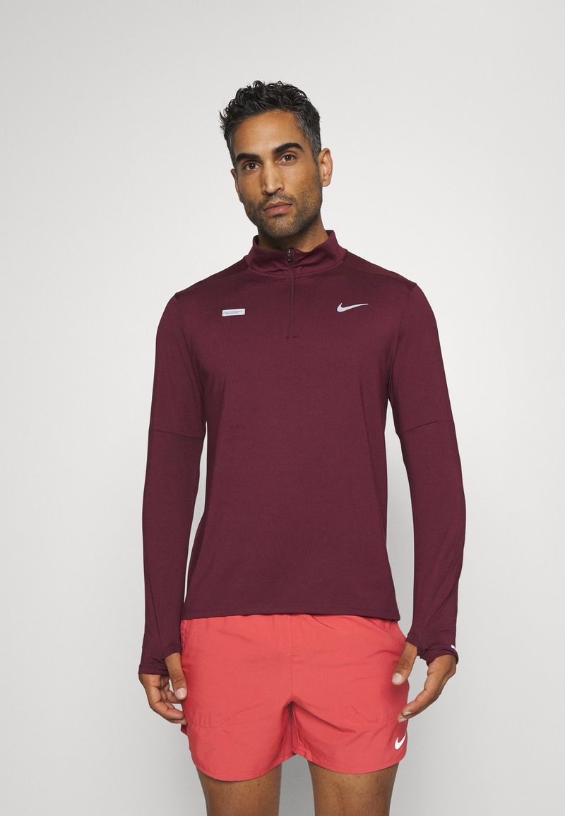 Nike Performance - DF ELMNT FLASH HBR - Top s dlouhým rukávem - night maroon, Zvětšit