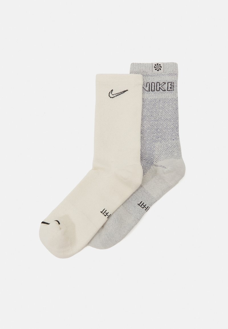 Nike Performance - EVERYDAY CUSH CREW UNISEX 2 PACK - Șosete sport - white/black/deep royal blue/black, Extindeți