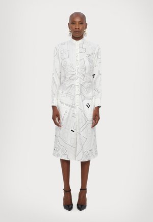 MELANIA - Blousejurk - bianco