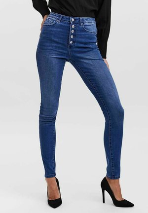 SKINNY FIT VMSOPHIA - Jeans Skinny - medium blue denim