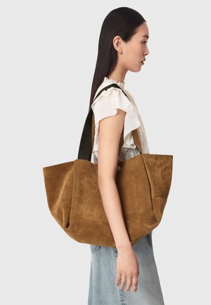 AllSaints, Τσάντα Tote - warm olive brown
