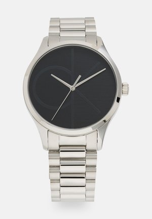 Calvin Klein SUNRAY DIAL BRACELET - Ure - silver-coloured/black