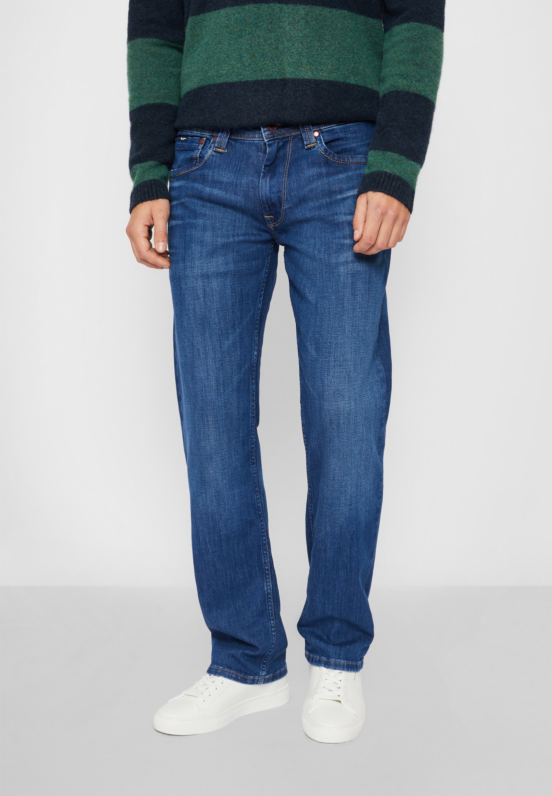 Pepe Jeans KINGSTON ZIP - Vaqueros rectos denim/blue denim - Zalando.es