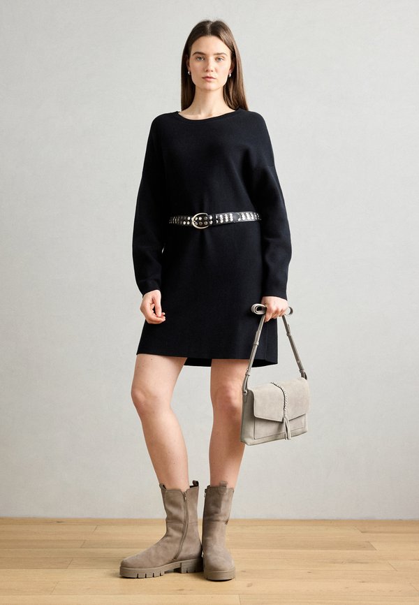 LEATHER - Cross body bag - taupe3