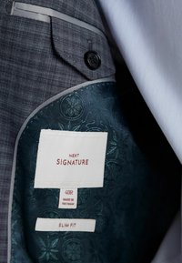 Next SLIM FIT SIGNATURE ZIGNONE CHECK  - REGULAR FIT - Suit jacket - purple