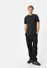 Koton MEALY - T-shirts basic - black