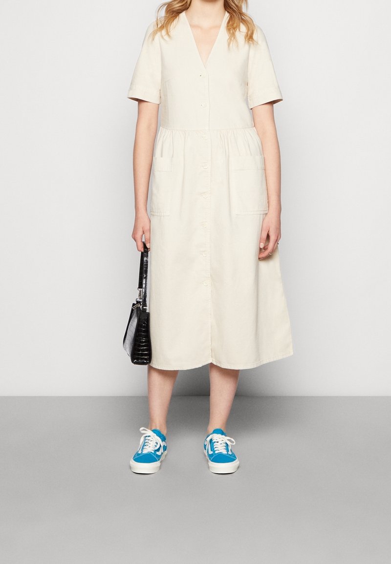monki denim dress Monki