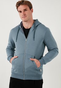 Buratti Felpa con zip - blue