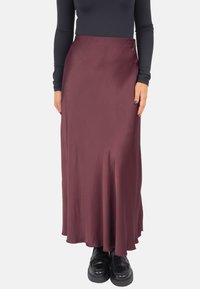 Seasons of April LILLY - Jupe longue - bordeaux