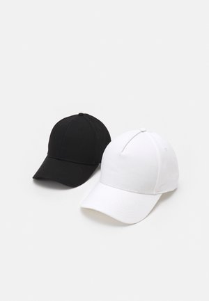 UNISEX 2 PACK - Kapa - black/white