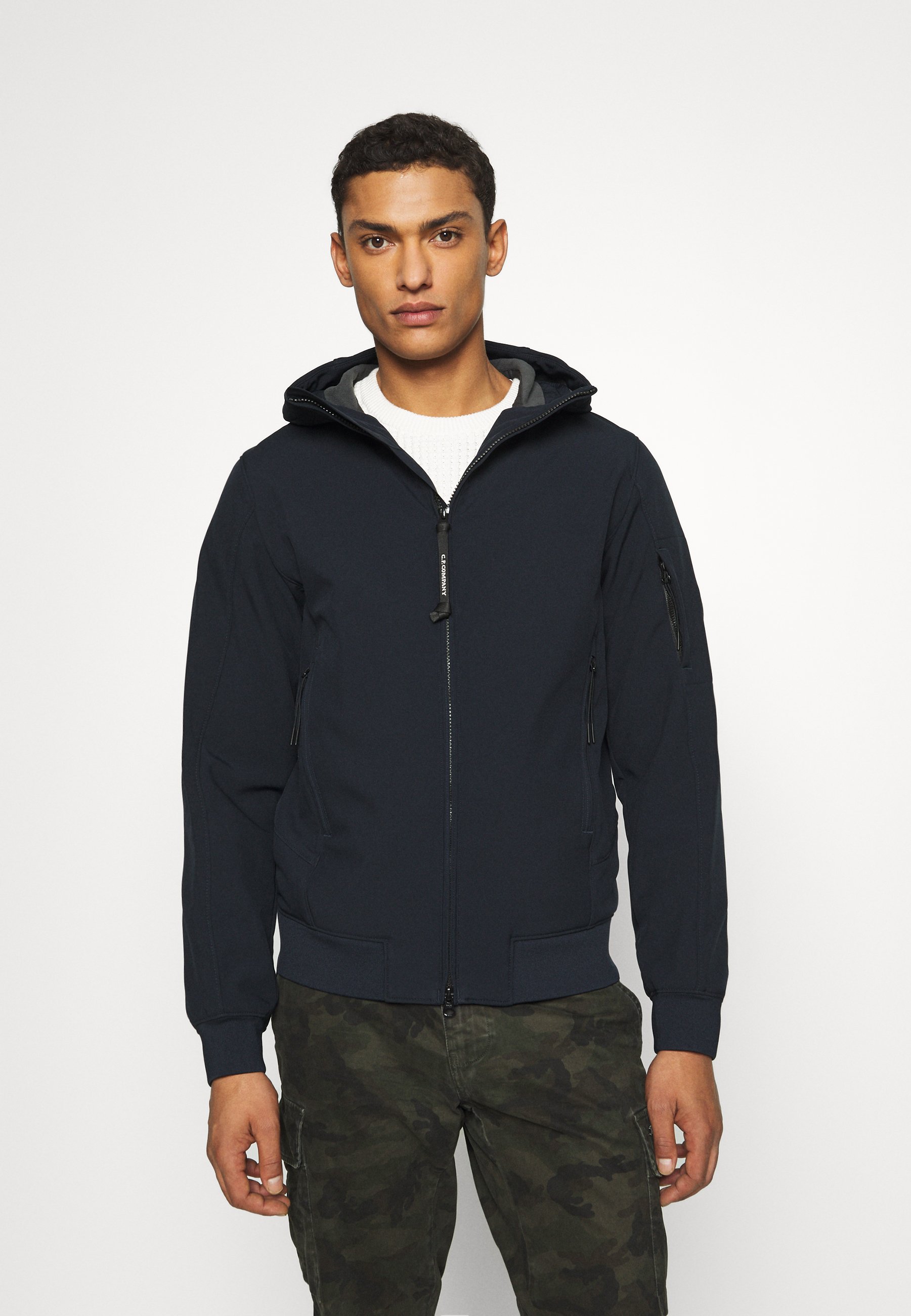 C.P. Company OUTERWEAR MEDIUM JACKET Lett jakke black C.P. Company OUTERWEAR MEDIUM JACKET Lett jakke black