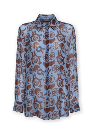 Elena Mirò, CAMICIA STAMPATA - Hemdbluse - azzurro